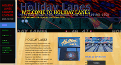 Desktop Screenshot of holidaylanes.biz